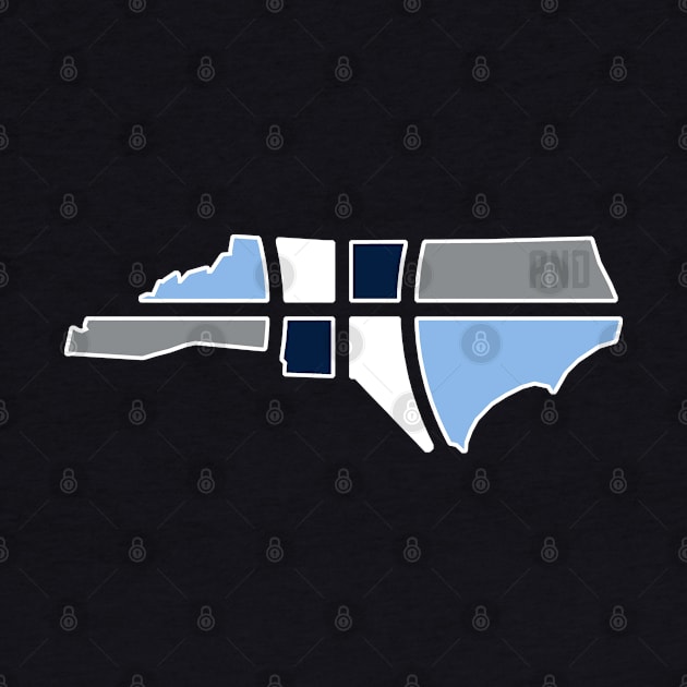 North Carolina Basketball by And1Designs